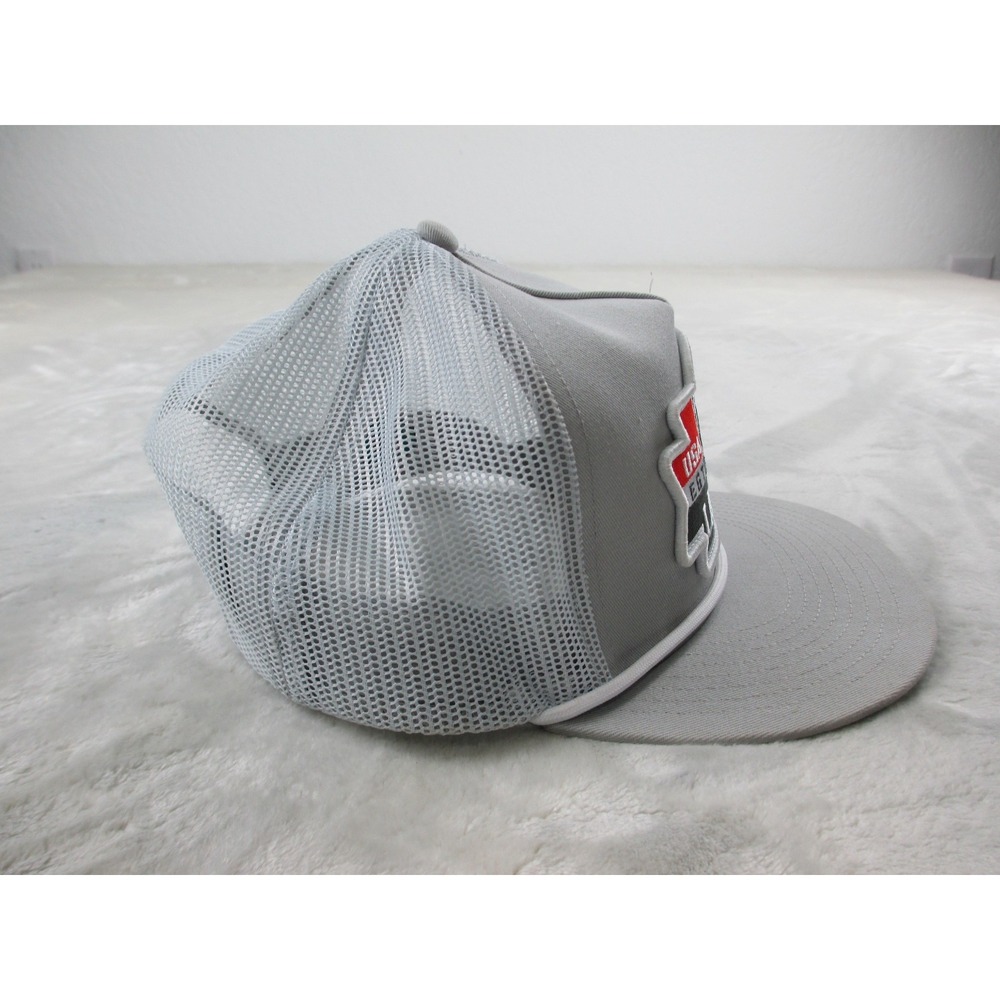 Lazy Ranch Wear Hat Cap Mens OSFA Gray Rope Trucker Snapback Mesh Back* - Picture 4 of 15